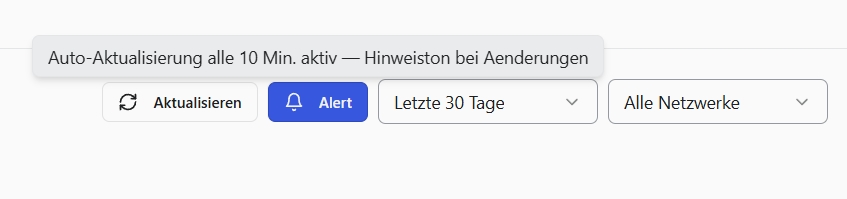 Auto-Aktualisierung für URL-basierte Datenquellen